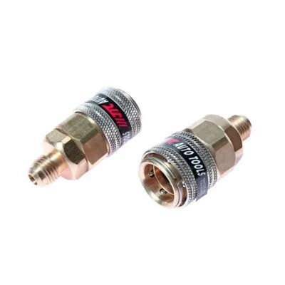 مجموعة وصلات سريعة قطعتين لماكينات شحن تكييف السيارات JTC-1137