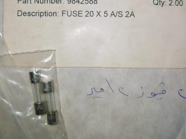 FUSE 20 X 5 A/S 2A 9842588