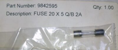 FUSE 20 X 5 Q/B 2A 9842595