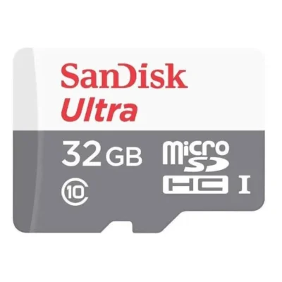 SanDisk Ultra MicroSDHC Memory Card, 32GB - SDSQUNS-032G-GN3MA