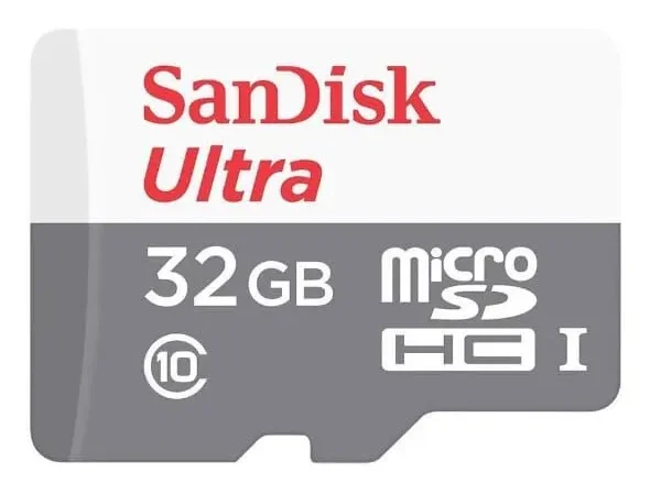 SanDisk Ultra MicroSDHC Memory Card, 32GB - SDSQUNS-032G-GN3MA