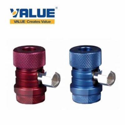 value-quick-coupler-1000x1000201-2.jpg VHF-SB طقم كويك كبلر تكييف سيارات R134a (ضغط عالي + منخفض)