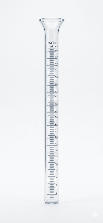 سرعة20بطيئة-4.png DAYEL Graduated Glass Cylinder (45ml Capacity)